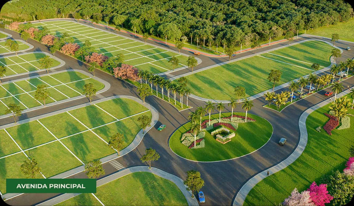 Planta urbanística do empreendimento